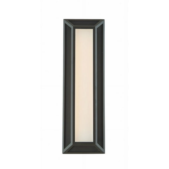 Abra Lighting - Cell - 16W 1 LED Low Profile Wall Sconce-18 Inches Tall and 5