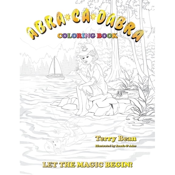 Abracadabra: Coloring Book - Let the Magic Begin!, (Paperback)