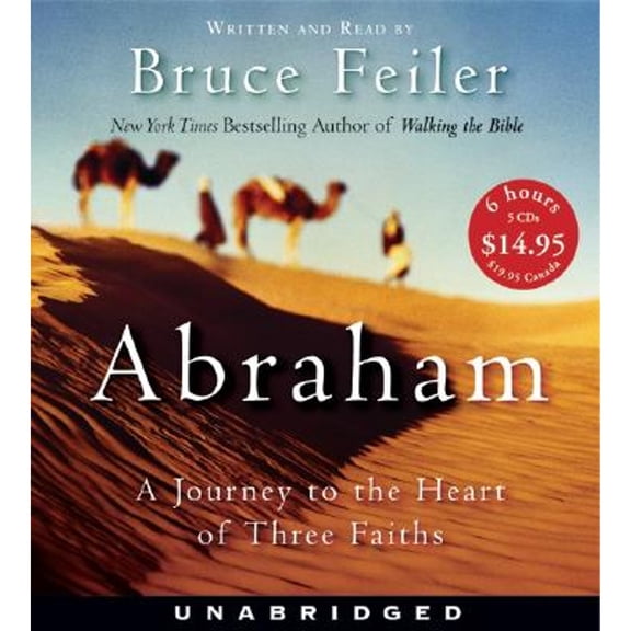 Pre-Owned Abraham CD Low Price: A Journey to the Heart of Three Faiths (Audiobook 9780060872755) by Bruce Feiler