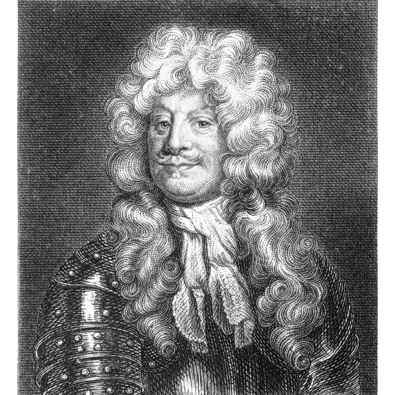 Abraham Duquesne N(1610-1688). French Naval Commander. Copper Engraving 18Th Century. Poster Print by