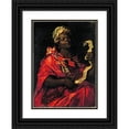 thumbnail image 1 of Abraham Janssens 11x14 Black Ornate Wood Framed Double Matted Museum Art Print Titled: The Sibyl Agrippina, 1 of 5