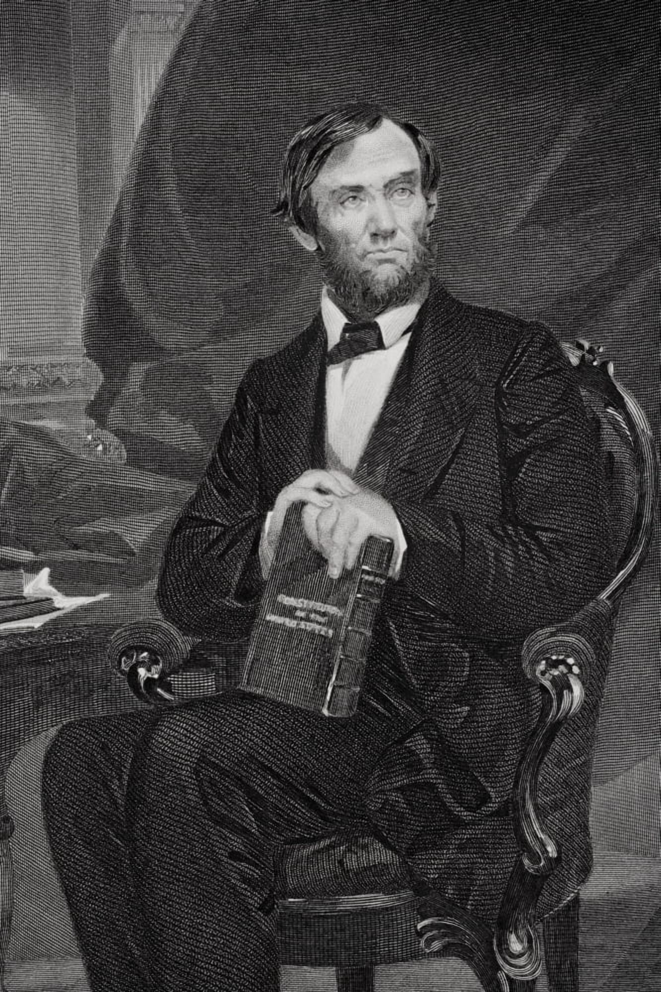 Abraham Lincoln 180965 16Th President Of The United States 186165 From Painting By Alonzo Chappel Canvas Art - Ken Welsh Design Pics (11 x 17)