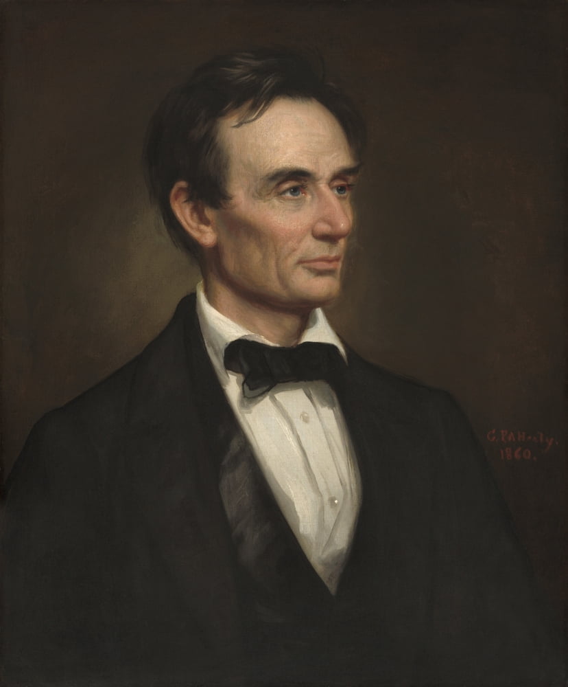Abraham Lincoln Canvas Art - (24 x 36)