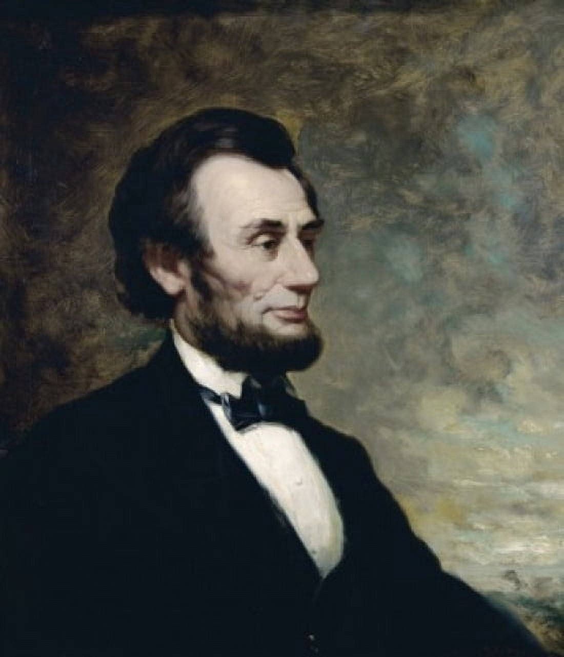 Abraham Lincoln George Henry Story (1853-1923American) Canvas Art - George Henry Story (24 x 36)