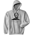 thumbnail image 1 of Funny Hoodie - Abraham Lincoln Not a Fan of The Theater Hooded Sweatshirt, 1 of 7