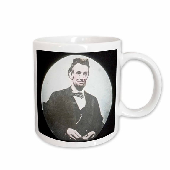3drose, Abraham Lincoln Portrait Victor Animatograph Co., 11oz Mug