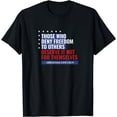 thumbnail image 1 of Abraham Lincoln Quote Quotes on Freedom and Slavery T-Shirt, 1 of 3