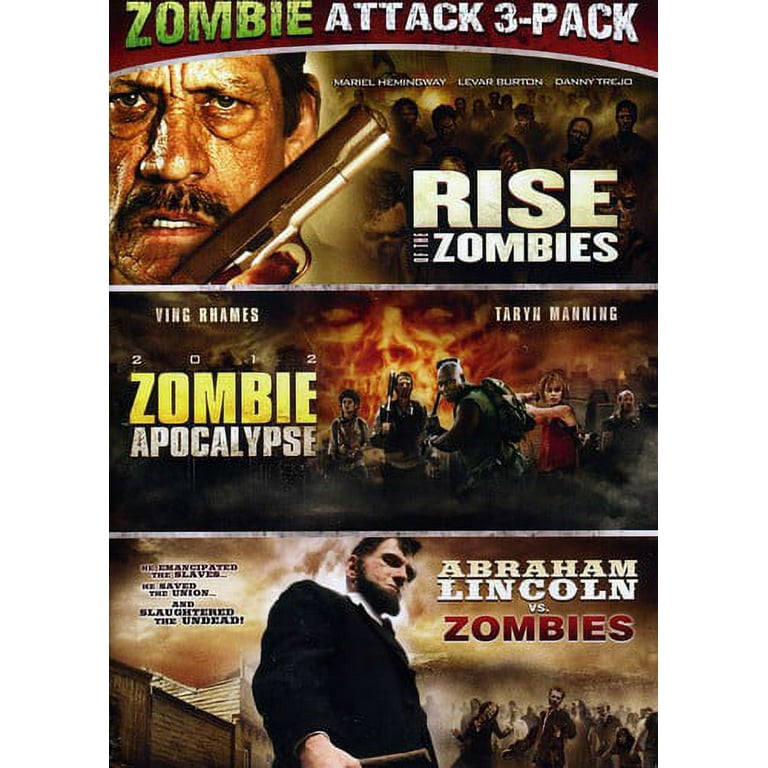 DVD Zombies 1, 2 e 3