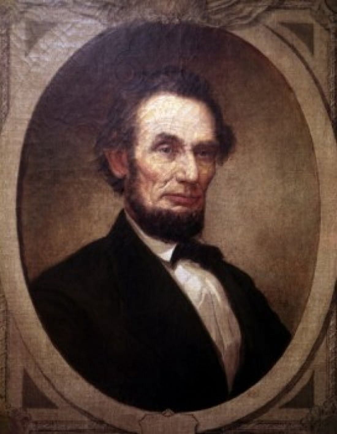 Abraham Lincoln William E Marshall (1837-1906 American) Canvas Art - William E Marshall (24 x 36)
