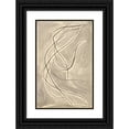 thumbnail image 1 of Abraham Walkowitz 11x14 Black Ornate Wood Framed Double Matted Museum Art Print Titled: Dance Abstraction; Isadora Duncan. (Or ‘Rhythmic&nbsp;Line’) (1920), 1 of 5
