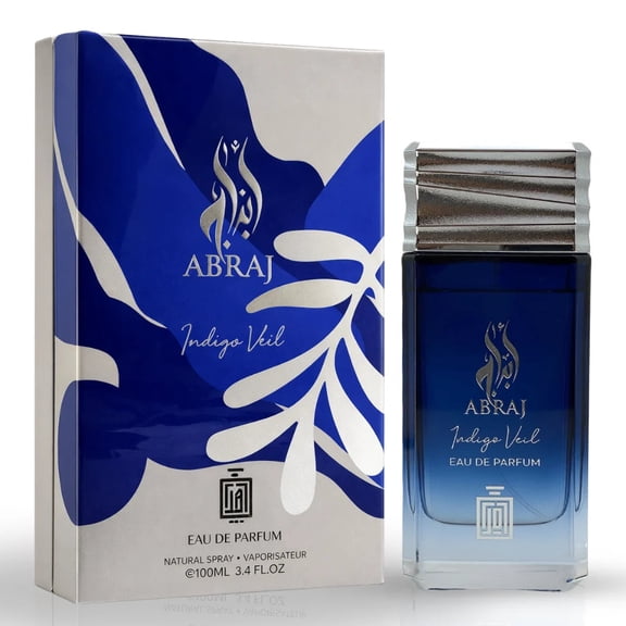 Abraj Indigo Veil Eau De Parfum Spray 100ml (3.4 oz) By Aura Fragrances