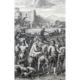 thumbnail image 1 of Abram Leads Forth His Family by Gerard Hoet, engraving Poster Print (18 x 24), 1 of 4