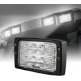 Abrams 6" x 4" Upper Cab LED Tractor Light [Rectangular 40W] 8 x 5W