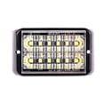 thumbnail image 1 of Abrams SAE Class-1 Bold (Red/Red) 36W - 12 LED Firefighter POV Emergency Vehicle Truck LED Grille Light Head Surface Mount Strobe Warning Light, 1 of 1