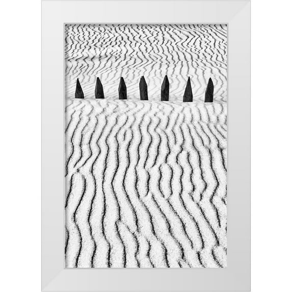 Abrantes, Paulo 11x14 White Modern Wood Framed Museum Art Print Titled - Little Silver Silence