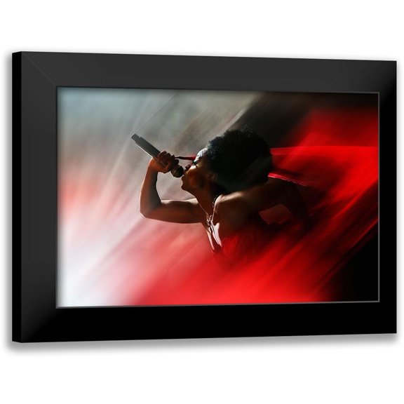 Abrantes, Paulo 18x13 Black Modern Framed Museum Art Print Titled - Blood Like Lemonade