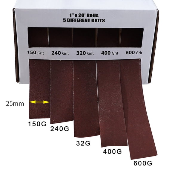 Abrasive Belt Emery Cloth Roll Abrasive Belt Dry Sanding Polishing Tools