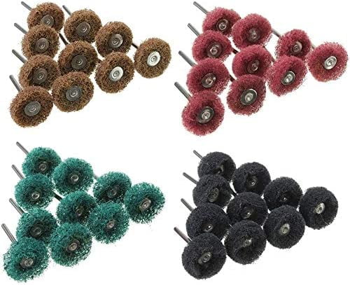 Abrasive Buffing Wheels, 40pcs Buffing Polishing Wheel Set 80/120//240 ...