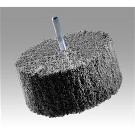 Abrasive  Scotch-Brite Convolute Silicon Carbide Deburring Wheel, 3 Each Per Carton