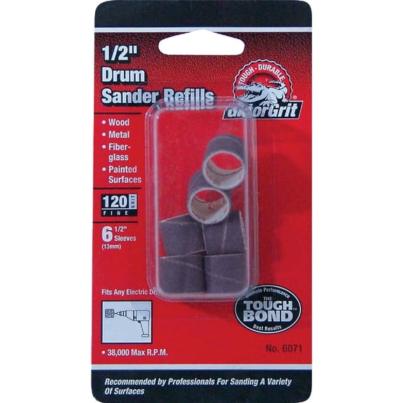 Abrasive Sleeve Refill Abrsv 0grit, Grit12