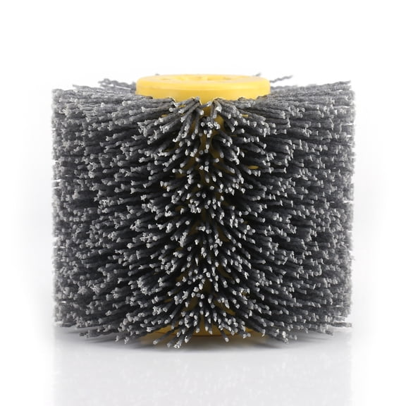Abrasives Wire Burnishing Polishing Wheel, Brunishing Polishing Wheel for Wooden Furniture Burnishing Polishing Striping #120,120 Polishing Wheel