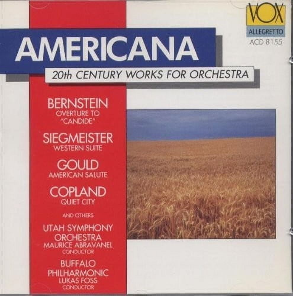 Abravanel / Utah Symphony Orchestra - Americana - Music & Performance - CD