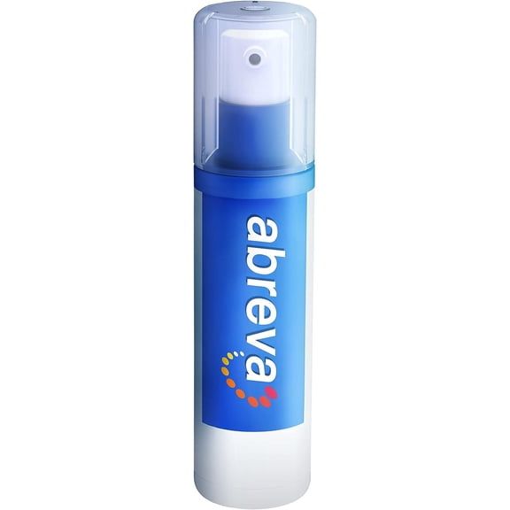 Abreva 10 Percent Docosanol Cold Sore Treatment, Treats Your Fever Blister in 2.5 Days - 0.07 oz Pump