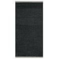 thumbnail image 1 of Abridge Anthracite Striped Polyester Area Rugs for Living Room Jacquard Textured Modern Rugs Soft Geometric Rug for Bedroom Mid Century Washable Rug Non-Slip Bohemian Perfect for Dining Room Office, 1 of 4
