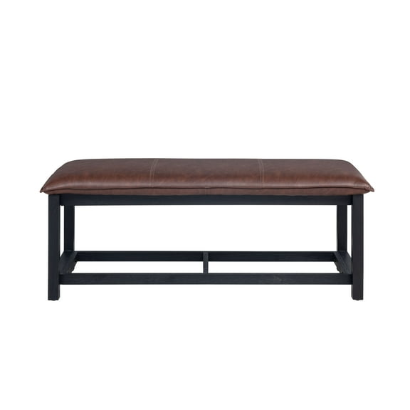 Abrielle Pillow Top Bench Chestnut