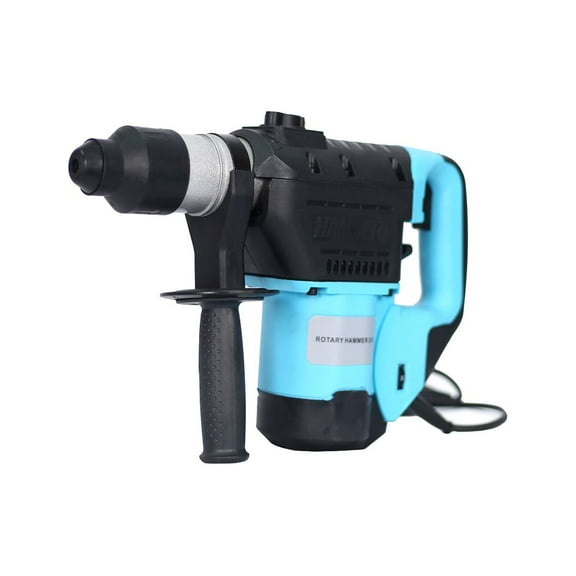Abrihome Rotary Hammer 1100W(Blue+ Black) 1-1/2" SDS Plus Rotary Hammer Drill 3 Functions