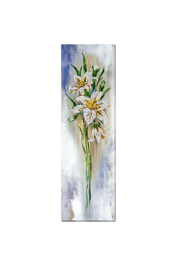 Fragile Lilies Beaded Embroidery Kit