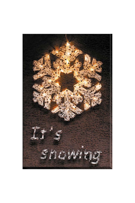 Snowflake String Art Kit
