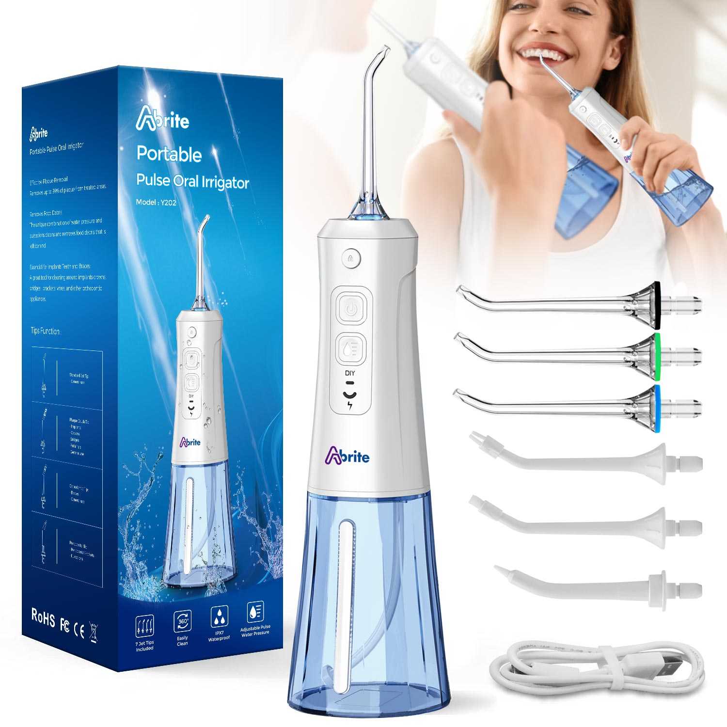 dentaljet oral power cleaning floss irrigator