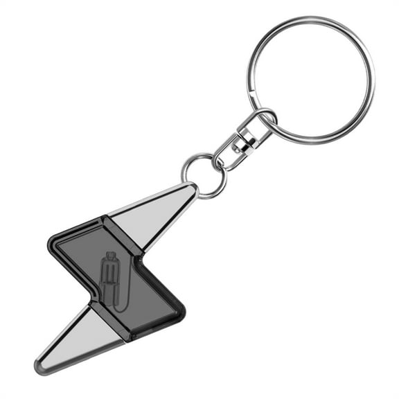 Abs Anti Static Keychain, Grey Portable Static Eliminator, Anti Static Keychain – Portable Static Eliminator for Electronics & Personal Use, Battery-Free, Safe & Effective Discharge, by Goohae