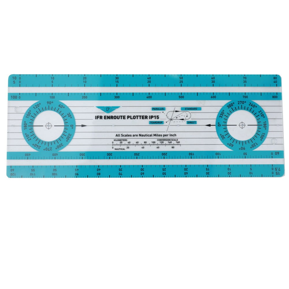 Navigational Slide Ruler Abs Plastic Marine Navigation Slide Rule 9.84X3.94 Inches Blue Or ...