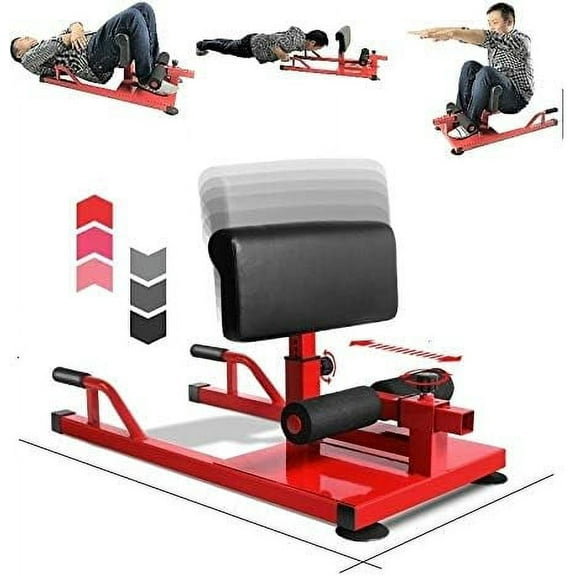Abs Workout Sissy Squat Abdominal Exercise Equipment 3 in 1 Home Gym, Multi Function Fitness Core Workout Strength Training Equipment, Deep Sissy Squat, Leg Exercise, Cardio Gym