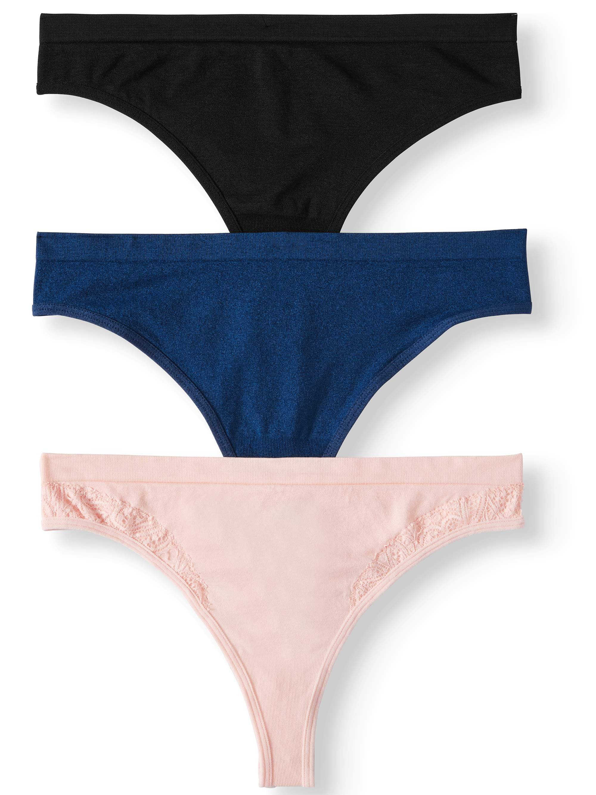 Set of seamless underwear for every day Black. Anabel Arto