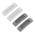 thumbnail image 1 of Homoyoyo ABS Door Handle White for Kitchen Cabinet and Furniture 4Pcs, 1 of 8