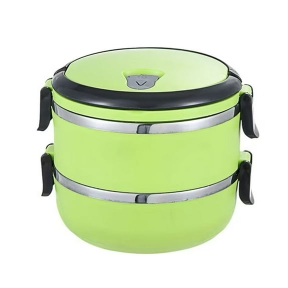 Abs vacuum insulated food container, stainless lunch box, Stainless Steel Lunch Box, Vacuum Insulated Food Container with Leakproof Lid, Keep Hot, by Goohae