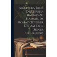 thumbnail image 1 of Abschieds-rede des Zirbel-Baumes zu Hammel im Monat October 1761 am Tage seiner Umhauung (Hardcover), 1 of 1