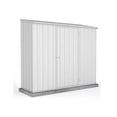 thumbnail image 1 of Absco AB1122 7 x 3 ft. Space Saver Metal Storage Shed - Surfmist, 1 of 1