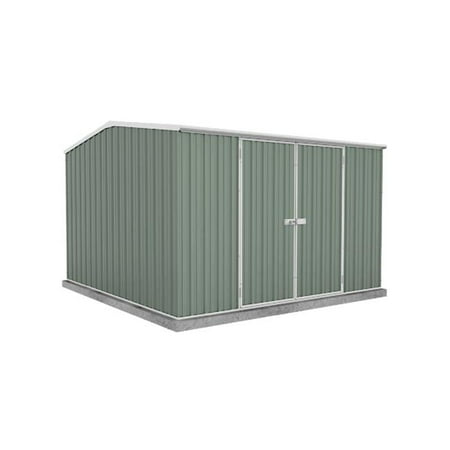 Absco Sheds Premier Collection Steel Storage Shed, 10 x 10 ft, Multicolor