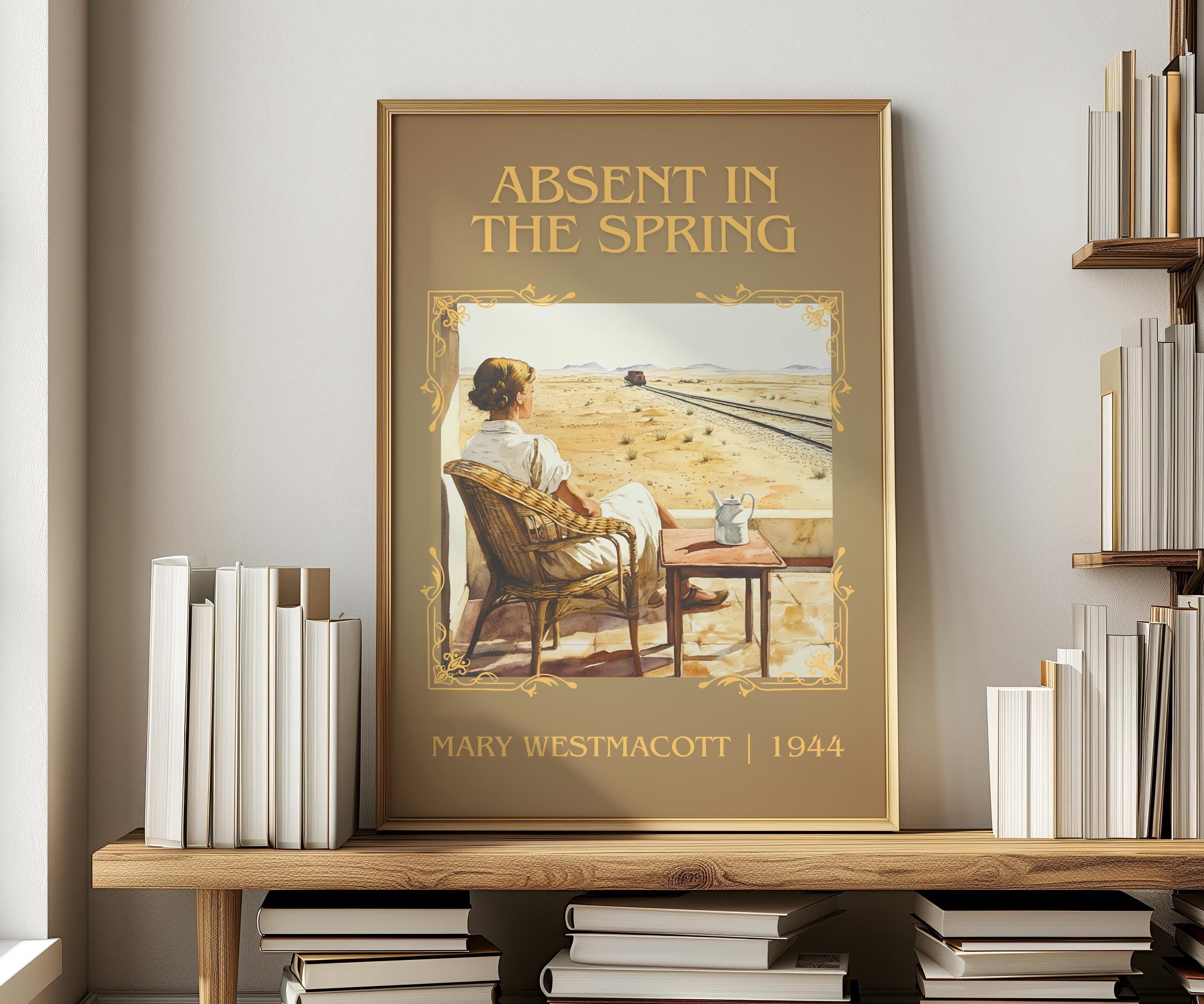 Absent In The Spring Literary Fiction Literary Art Classic Poster ...