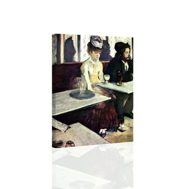 Absinthe-Degas - CANVAS OR PRINT WALL ART