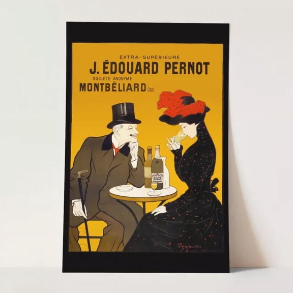 Absinthe J. Edouartd Pernot Vintage Advertising Drinks Wall Art Poster Print