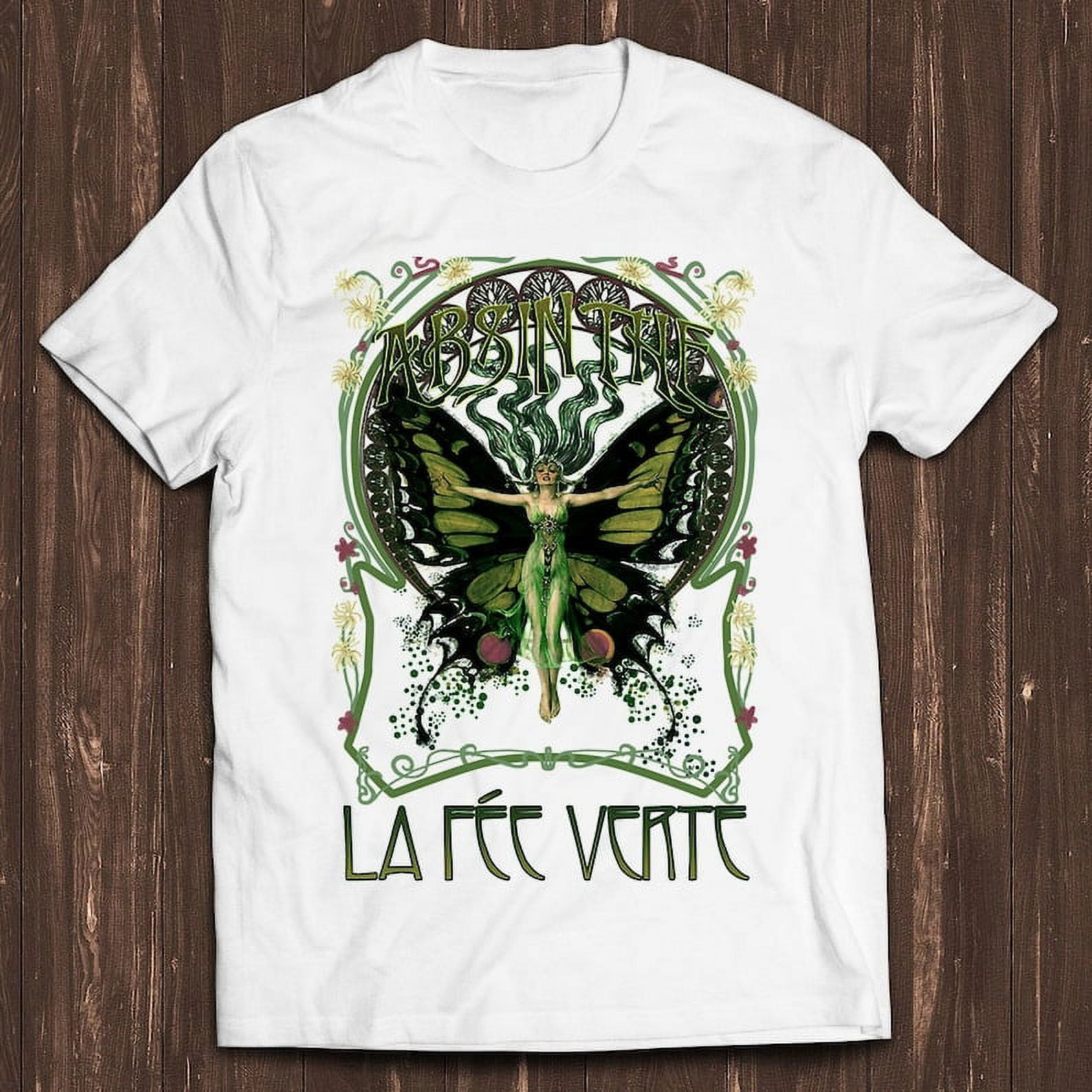 Absinthe Psychedelic Alcohol La Fee Drink Retro Gamer Cult Meme Movie