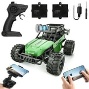 Absoke Remote Control Car with 1080P HD FPV Camera,Two-Way Voice Function High Speed Monster Trucks Toys for Kids Adults 60 Min Play