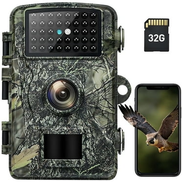 ATUPEN Trail Camera,2.5K 16MP with Night Vision,IP66 Waterproof 2.0”HD TFT Screen for Wildlife outdoor Hunting