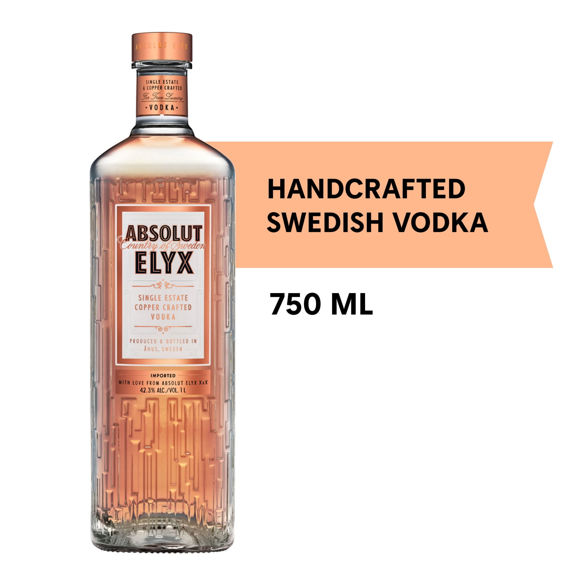Customer reviews for Absolut Elyx Handcrafted Vodka, 750 mL Bottle