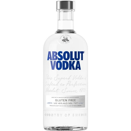 Absolut Original Vodka, 750 ml Bottle, 40% ABV